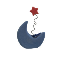 Blue moon with star 11cm.