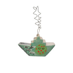 Καραβάκι κεραμικό 17 εκ. ΙI-Αλεξάνδρα Μωραΐτη 