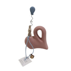 Φιγούρα με μπαλόνι σε καρδιά-mat φινίρισμα