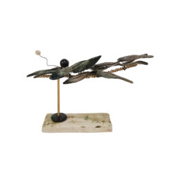 Χειροποίητη κεραμική επιτραπέζια Ελιά με έναν καρπό