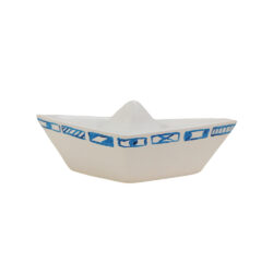 "Βαρκάκι κεραμικό λευκό 15 εκ."