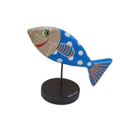 Χειροποίητο ψαράκι Papier Mâché σε βάση ΙΙ
