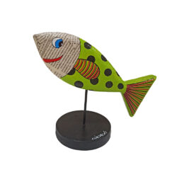 Χειροποίητο ψαράκι Papier Mâché σε βάση ΙΙΙ