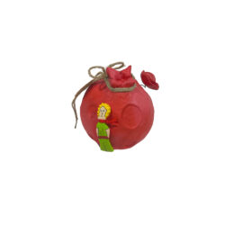 Little Prince with Rose in Pomegranate-Planet Red