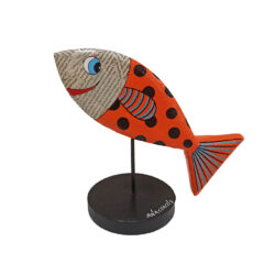 Cheiropoiito psaraki Papier Mâché se vasi IV