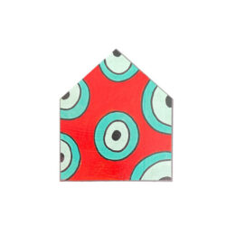 Wooden house I 12cm.