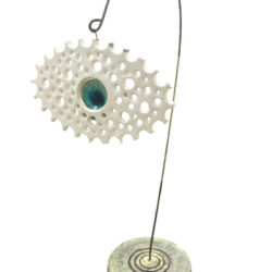 Μάτι κεραμικό Λευκό ΙΙ 36εκ.