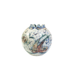 Ρόδι κεραμικό Stoneware IΙ