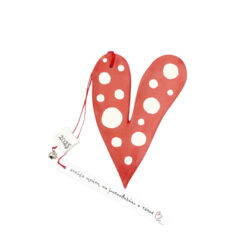 Κεραμική καρδιά με ευχή ΙI