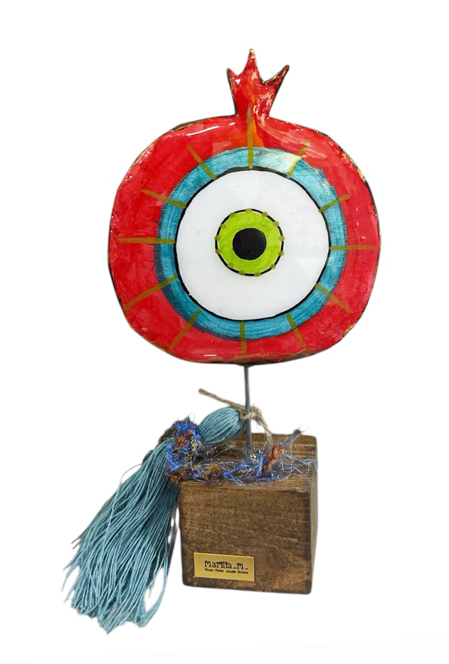 Ρόδι Μάτι κόκκινο 20εκ.