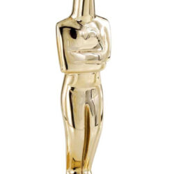 Μεταλλικό διακοσμητικό "Ανδρική Κυκλαδική Μορφή" Χρυσή με χρυσή βάση.