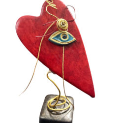 Heart with eye on base