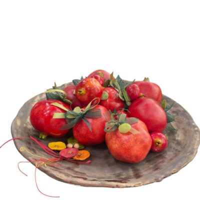 Ceramic plate 45 cm.