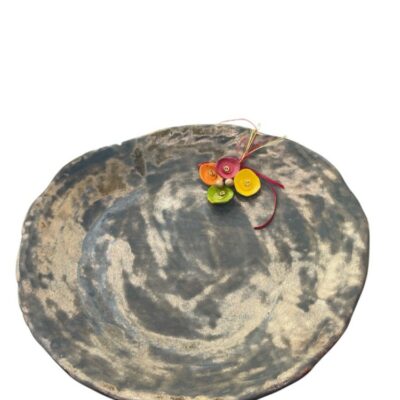 Ceramic plate 45 cm.
