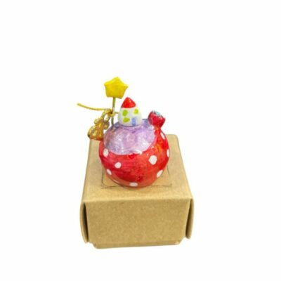 Ρόδι με σπιτάκι και αστέρι σε κουτάκι