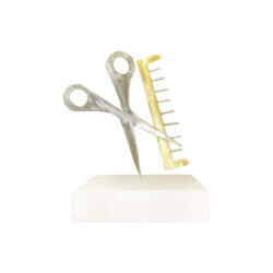 Scissors and Comb Silver - Gold