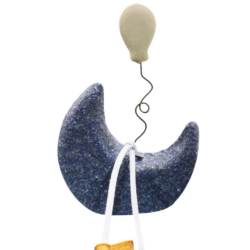 Φεγγάρι μπλε με μπαλόνι