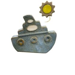 Καράβι κεραμικό με ήλιο VI