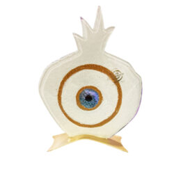 Ρόδι γυάλινο με μάτι 15εκ. ΙΙ