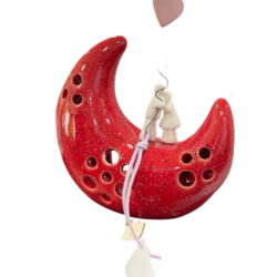 Φεγγάρι ρεσώ με ζευγάρι και μπαλόνι VI