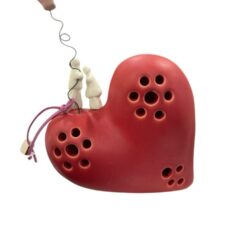 Καρδιά ρεσώ με ζευγάρι και μπαλόνι