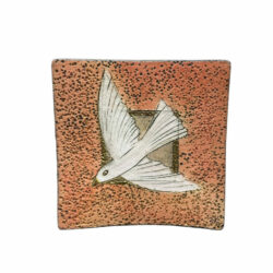 Καδράκι κεραμικό με περιστέρι ΙΙΙ