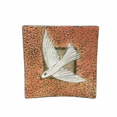 Καδράκι κεραμικό με περιστέρι ΙΙΙ