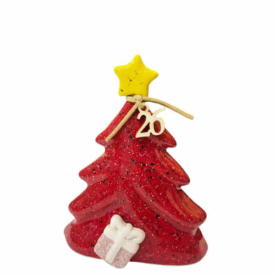 Επιτραπέζιο Χριστουγεννιάτικο δέντρο με δώρο