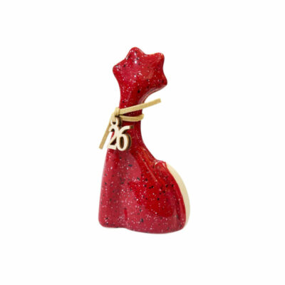 Επιτραπέζια γάτα με γούρι του 26′ 10 εκ.