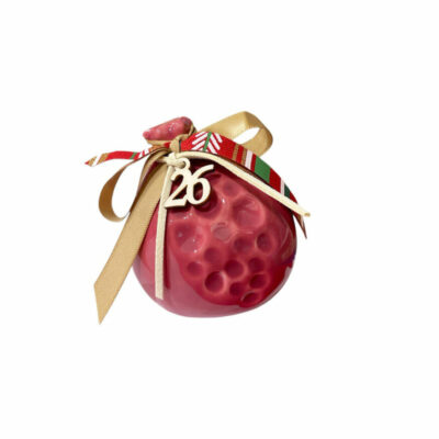 Κεραμικό Ρόδι με γούρι του 26΄ 8εκ. IV