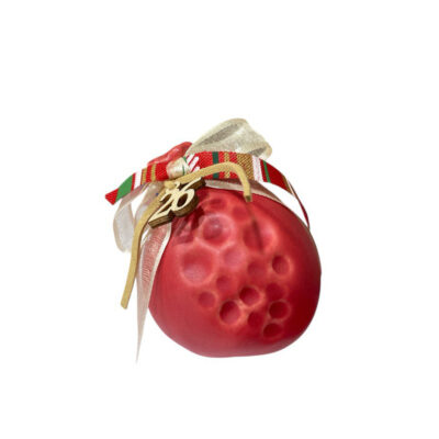 Κεραμικό Ρόδι με γούρι του 26΄ 8εκ.