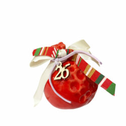 Κεραμικό Ρόδι με γούρι του 26΄ 8εκ. II