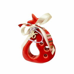 Κεραμικό Ρόδι σε σχήμα πέταλο 12 εκ. ΙΙI