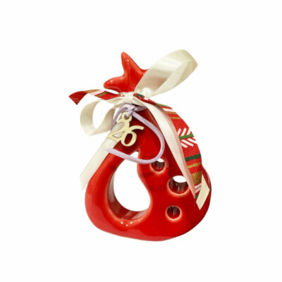 Κεραμικό Ρόδι σε σχήμα πέταλο 12 εκ. ΙΙI