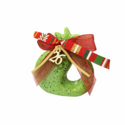 Κεραμικό Ρόδι σε σχήμα πέταλο 9 εκ. VI