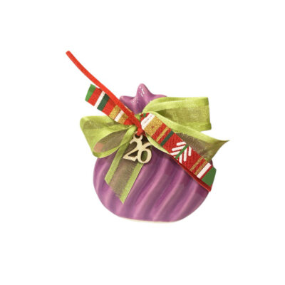 Κεραμικό Ρόδι Kυματιστό 8 εκ. VI