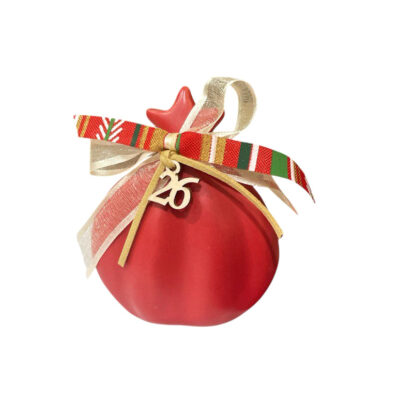 Κεραμικό Ρόδι Kυματιστό 10 εκ.