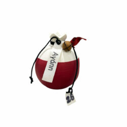 Κεραμικό Ρόδι με γούρι του 26΄ και ευχές 8εκ. II