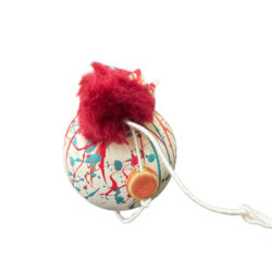 Κεραμικό Ρόδι abstract με γούρι του 26΄ 8εκ.