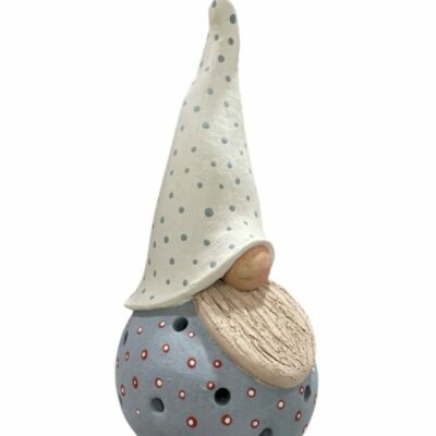 “Ξωτικό ρεσώ λευκό-γκρί” 25 εκ.