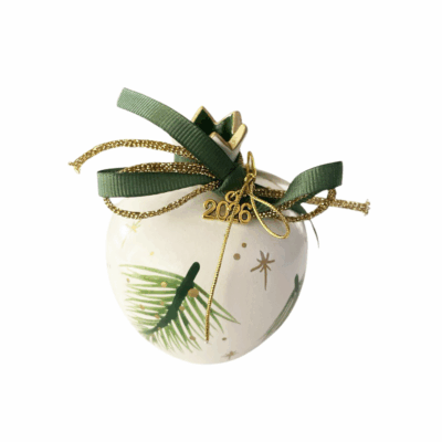 ”Πράσινο – λευκό ρόδι με γούρι του 26”