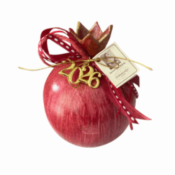 ''Ρόδι κόκκινο με γούρι του 26''