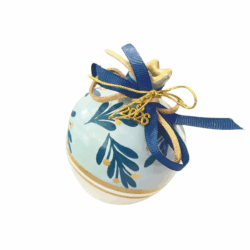 ''Ρόδι μπλε-λευκό με γούρι του 26''