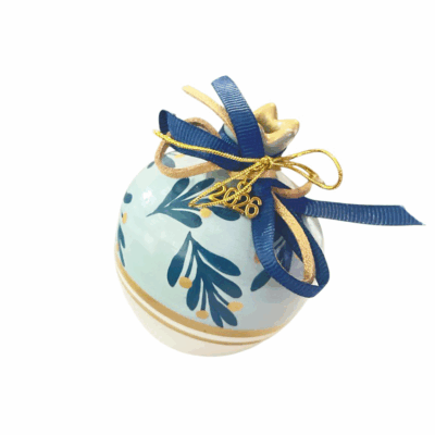 ”Ρόδι μπλε-λευκό με γούρι του 26”