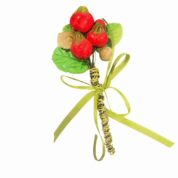 Μπουκέτο με ρόδια 16εκ.