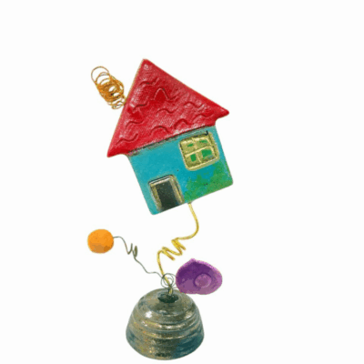 Σπιτάκι κεραμικό σε βάση ΙΙ