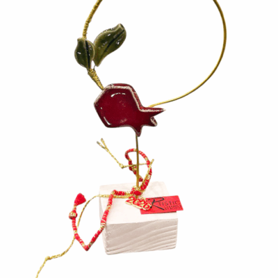 ”Ρόδι σε στεφάνι με γούρι του 26′ ΙΙ ”