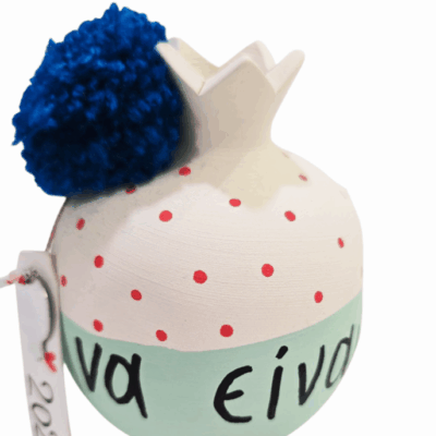 Ρόδι κεραμικό..”Να είναι όλα ρόδινα΄΄