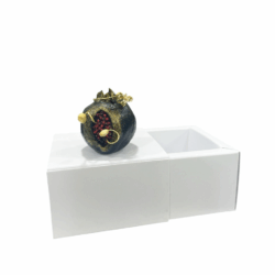 Χειροποίητο ροδάκι με σποράκια και γούρι του 26' σε κουτί