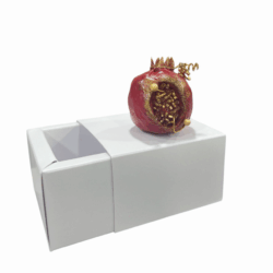 Χειροποίητο ροδάκι με σποράκια και γούρι του 26' σε κουτί